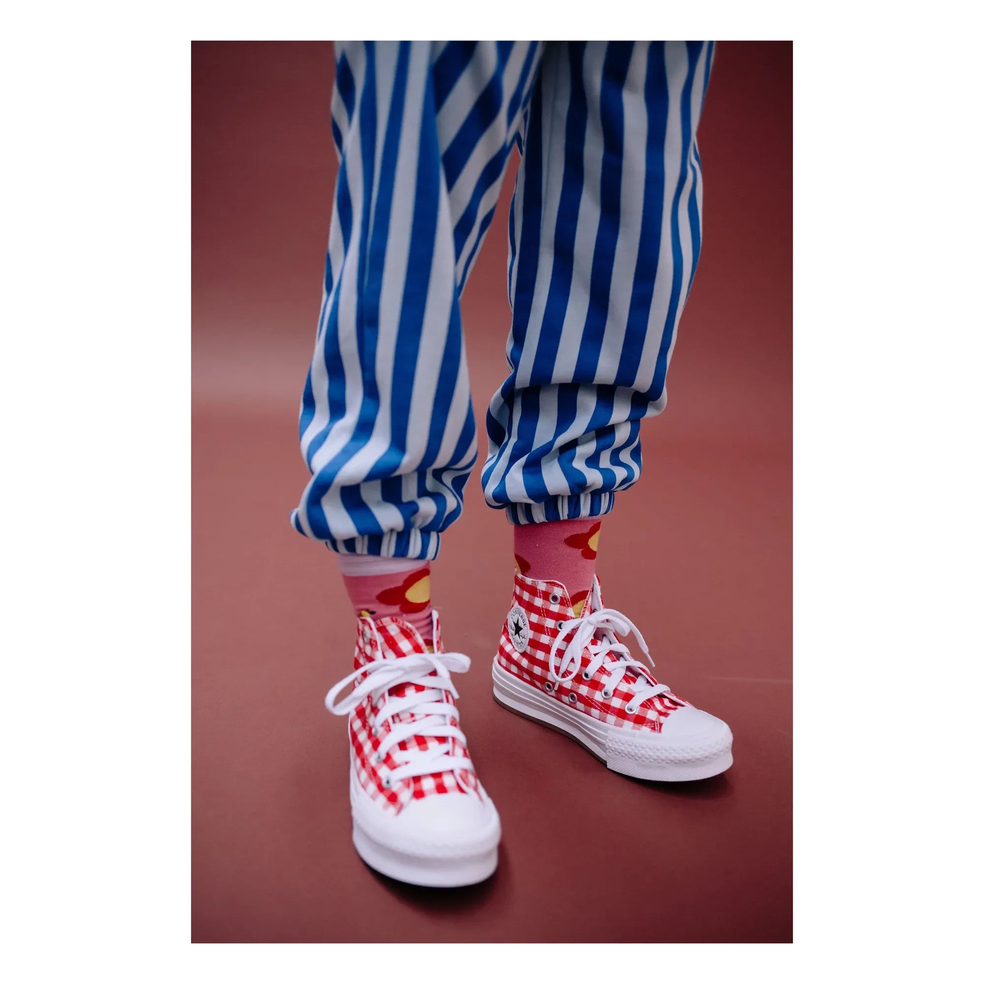 Sticky Lemon - Flower Socks | Powder pink