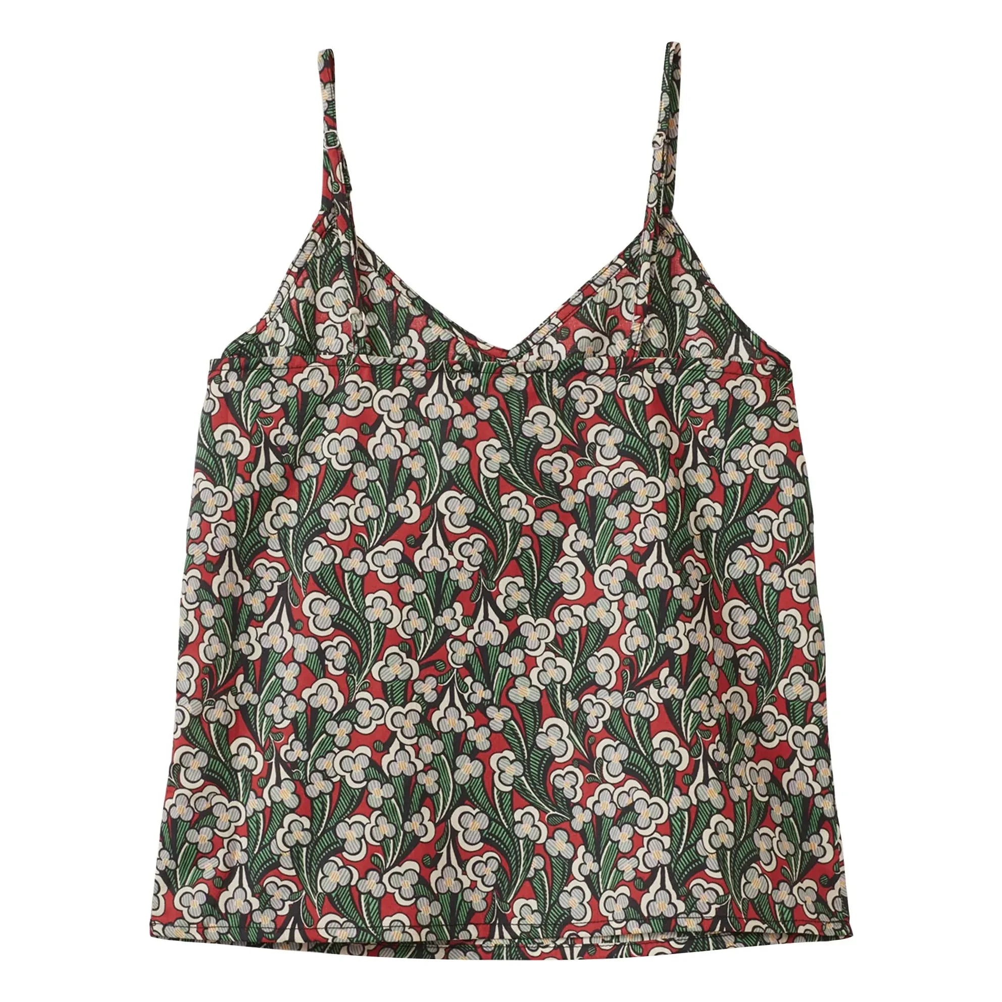 Caramel - Camilla Liberty Top | Red