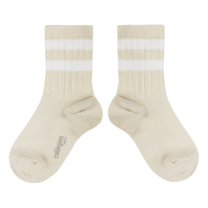 Collégien - Socken Nico | Gebrochenes Weiß