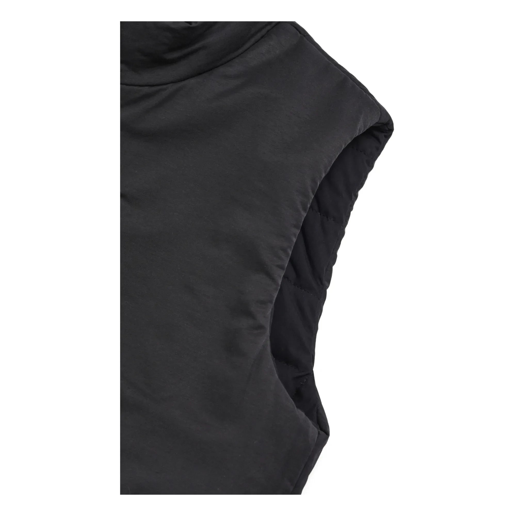 Taion - Mountain Unisex Çift Taraflı Kolsuz Mont | Siyah