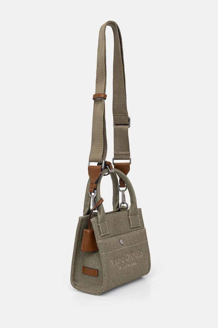 Marc O'Polo pamuklu kadın crossbody çanta