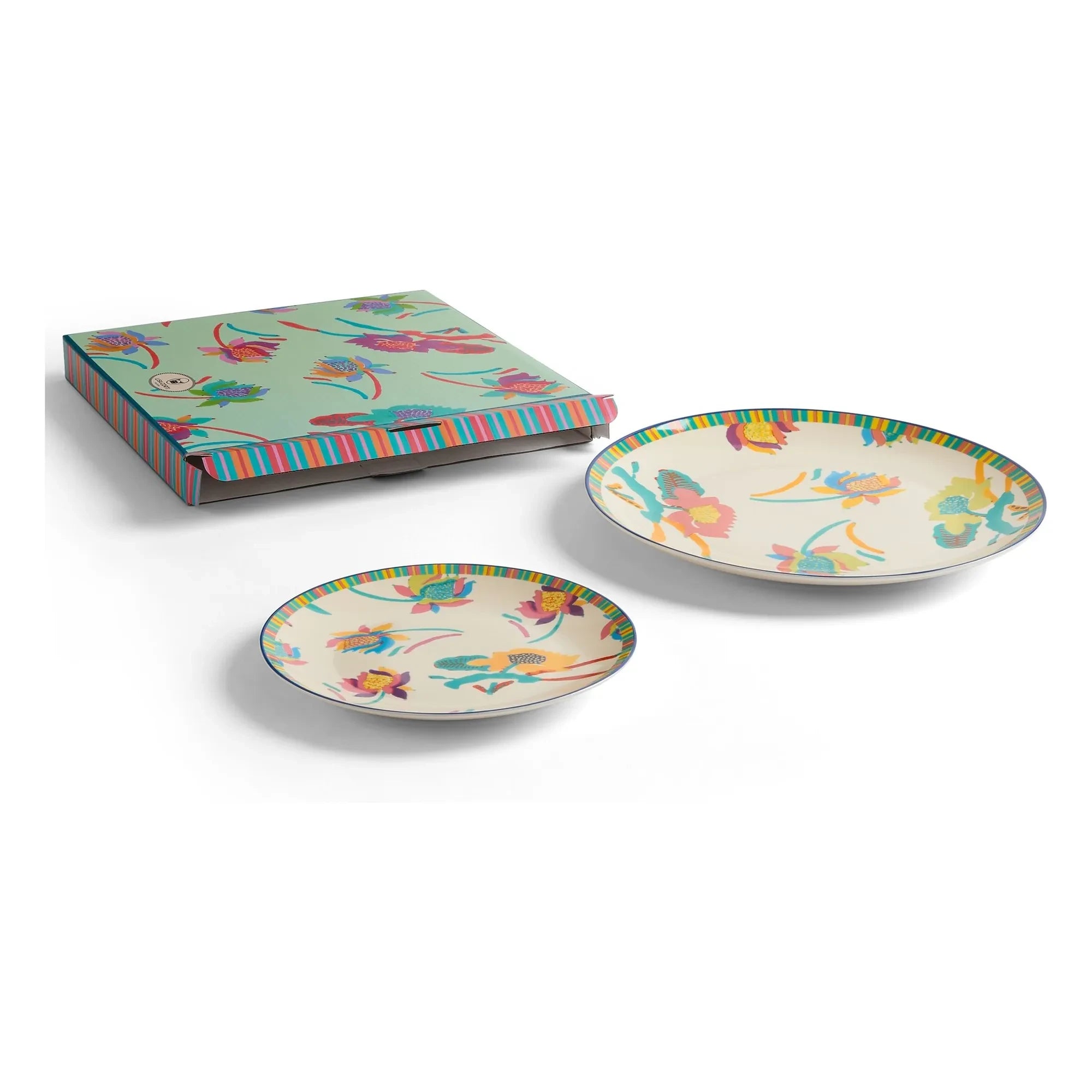 Lisa Corti - Japanische Porzellanteller - 2er Set | Creme