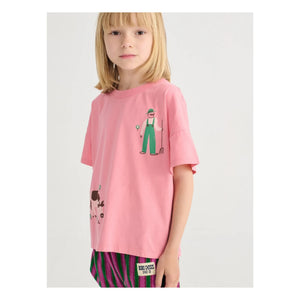 Bobo Choses - Farm T-shirt Organic Cotton | Pink