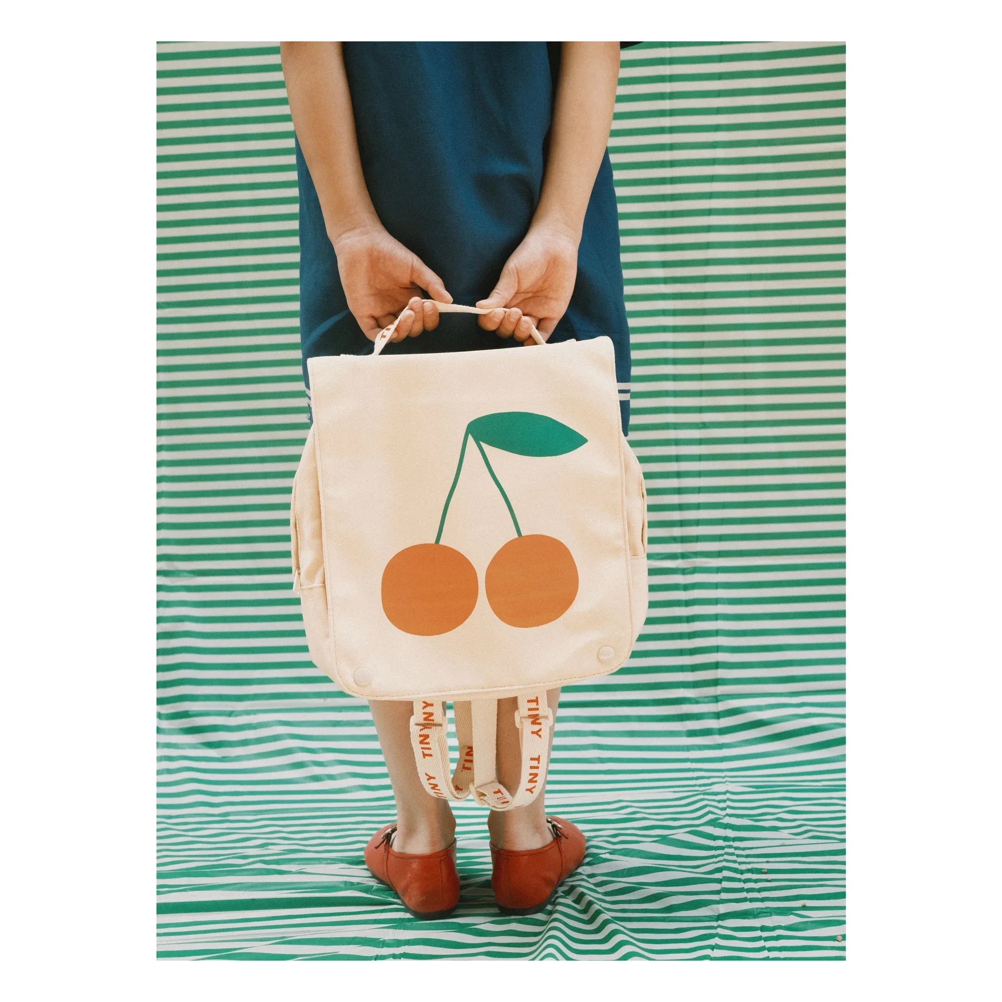 Tinycottons – Kirschen Rucksack | Gelb