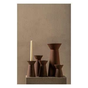 Serax - Stoneware vazo Marie-Ann 02, Marie Michielssen | Tuğla kırmızısı