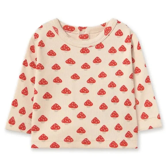 Tinycottons - Organic Cotton Mushroom T-Shirt | Ecru