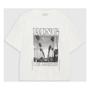 Anine Bing - Louis T-shirt | Beyaz