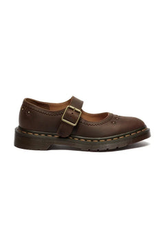 Dr. Martens Deri Mary Jane Çiçekli Babet
