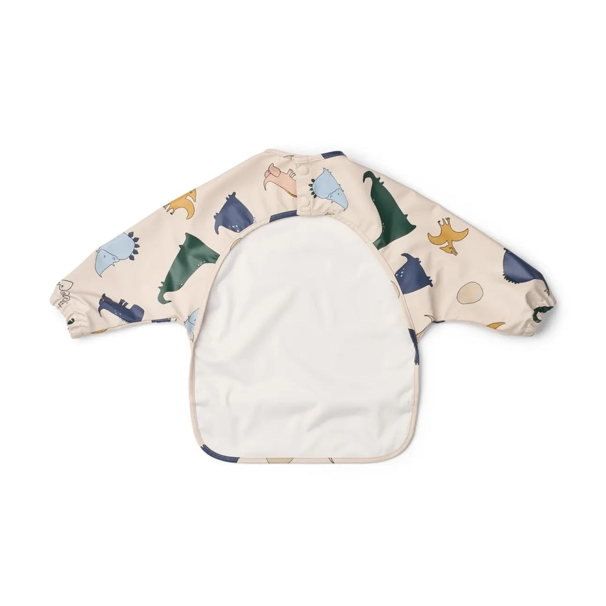 Liewood - Merle Long-Sleeved Feeding Bib | Dino roar/Sandy