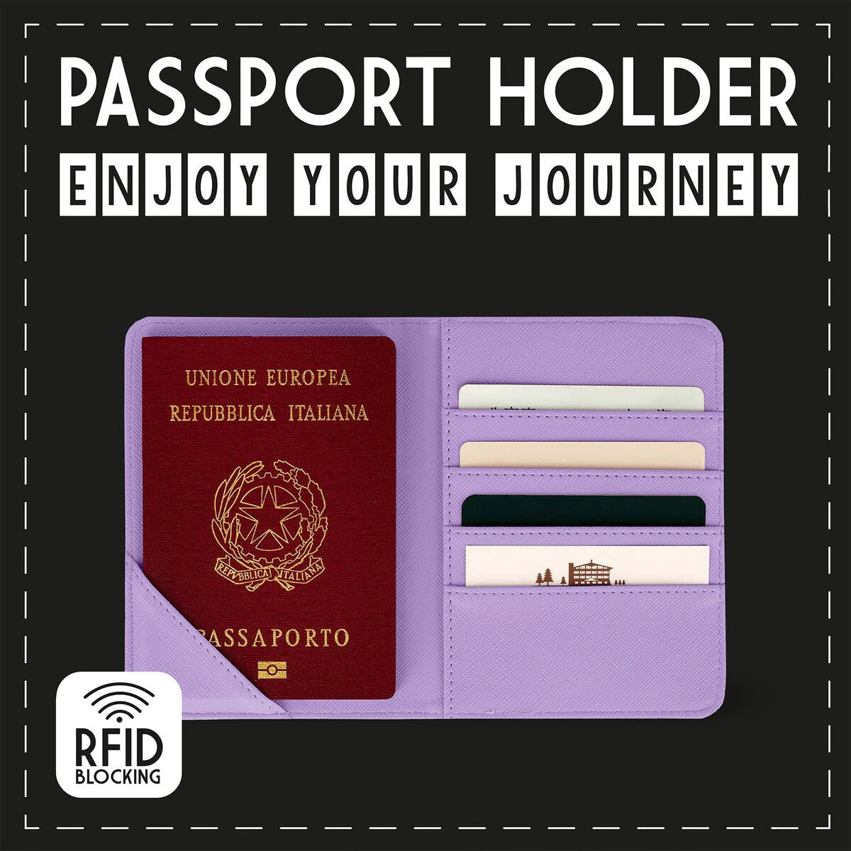 Legami - Daisy Passport Holder