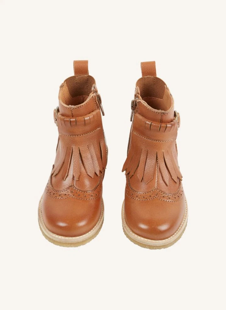 Emile et Ida - Püsküllü botlar | Kahverengi