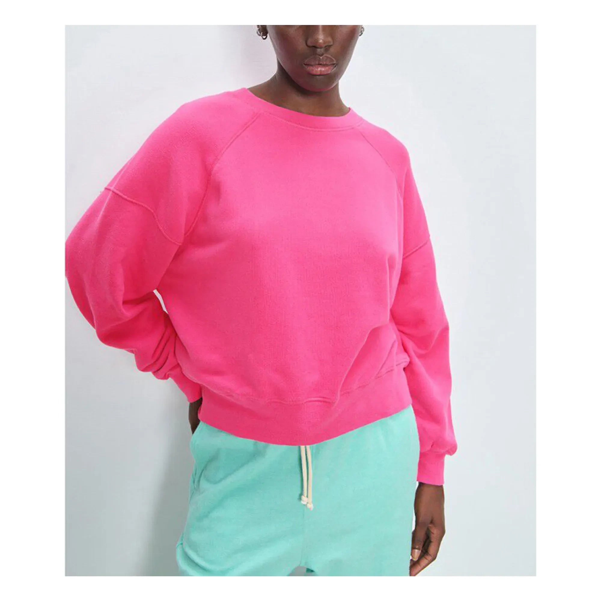 American Vintage - Atubay sweatshirt | Floresan pembe