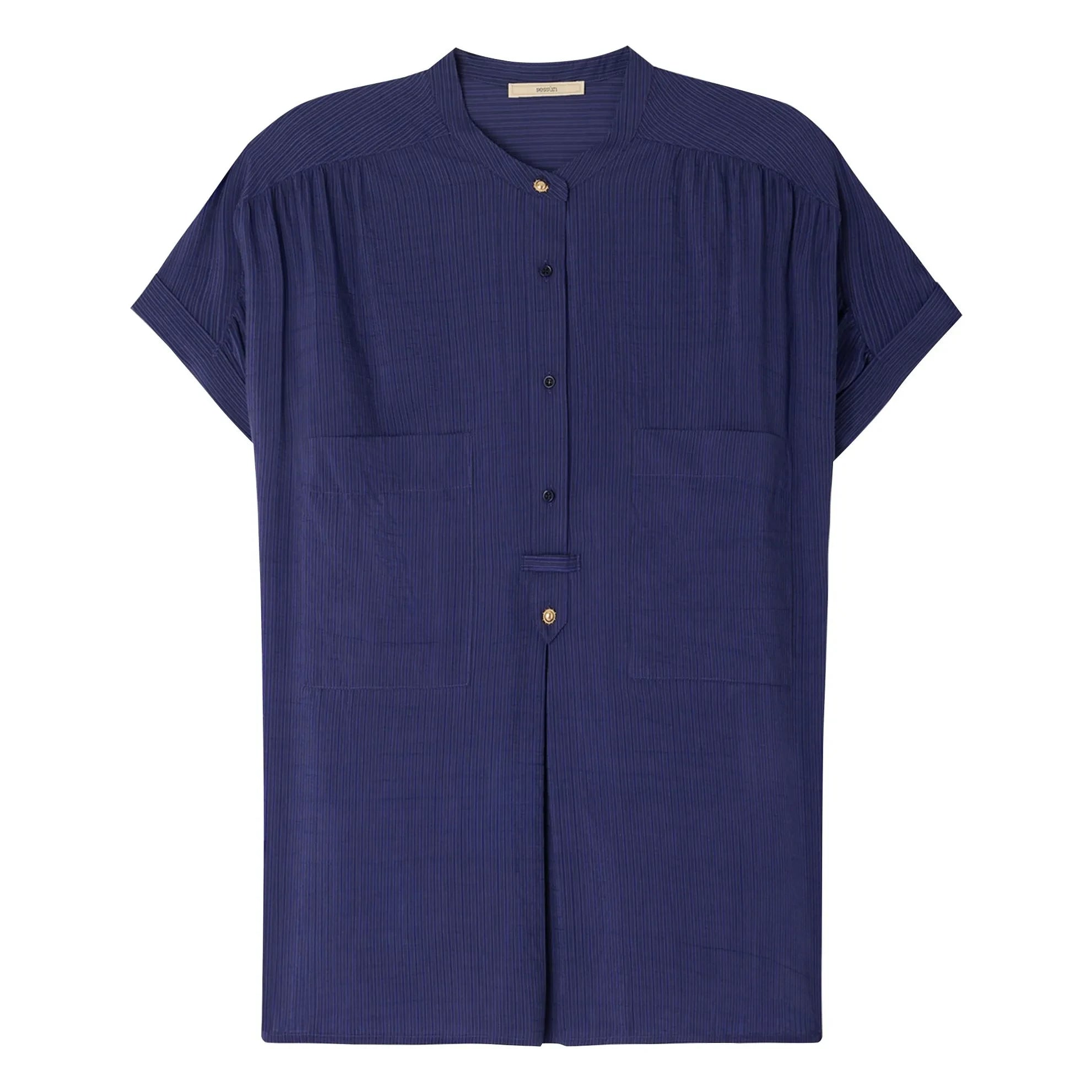 Sessùn - Camille Bluse | Marineblau