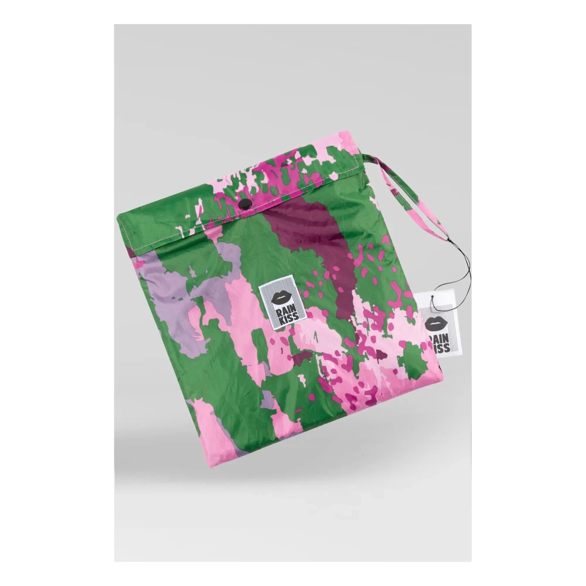 Rainkiss - Digi Spring Camo Raincoat Cape | Lilac