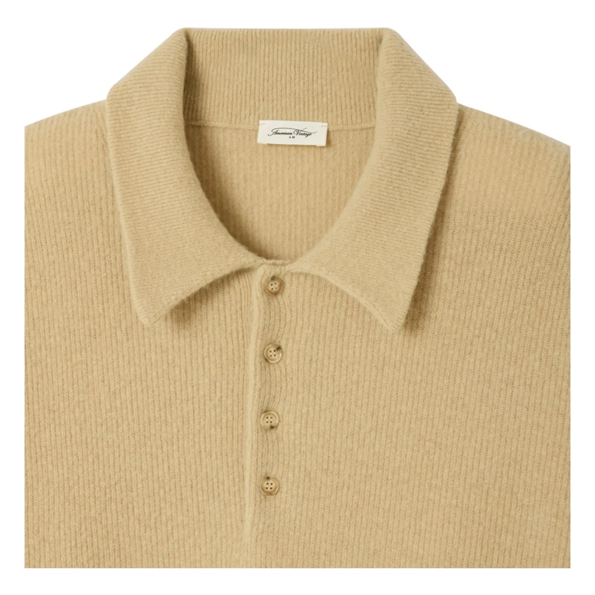American Vintage - Rollkragenpullover | Sand