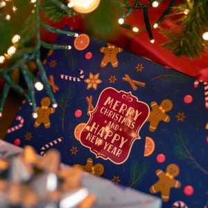 Legami - Medium Noel Geschenkbox - Lebkuchen - Verkaufsbox