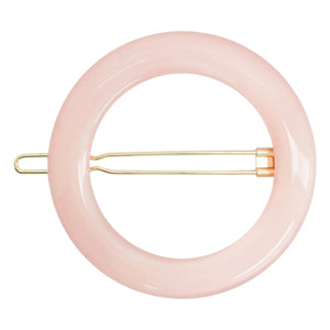Bachca - Haarklammer "Opaline" rund | Rosa