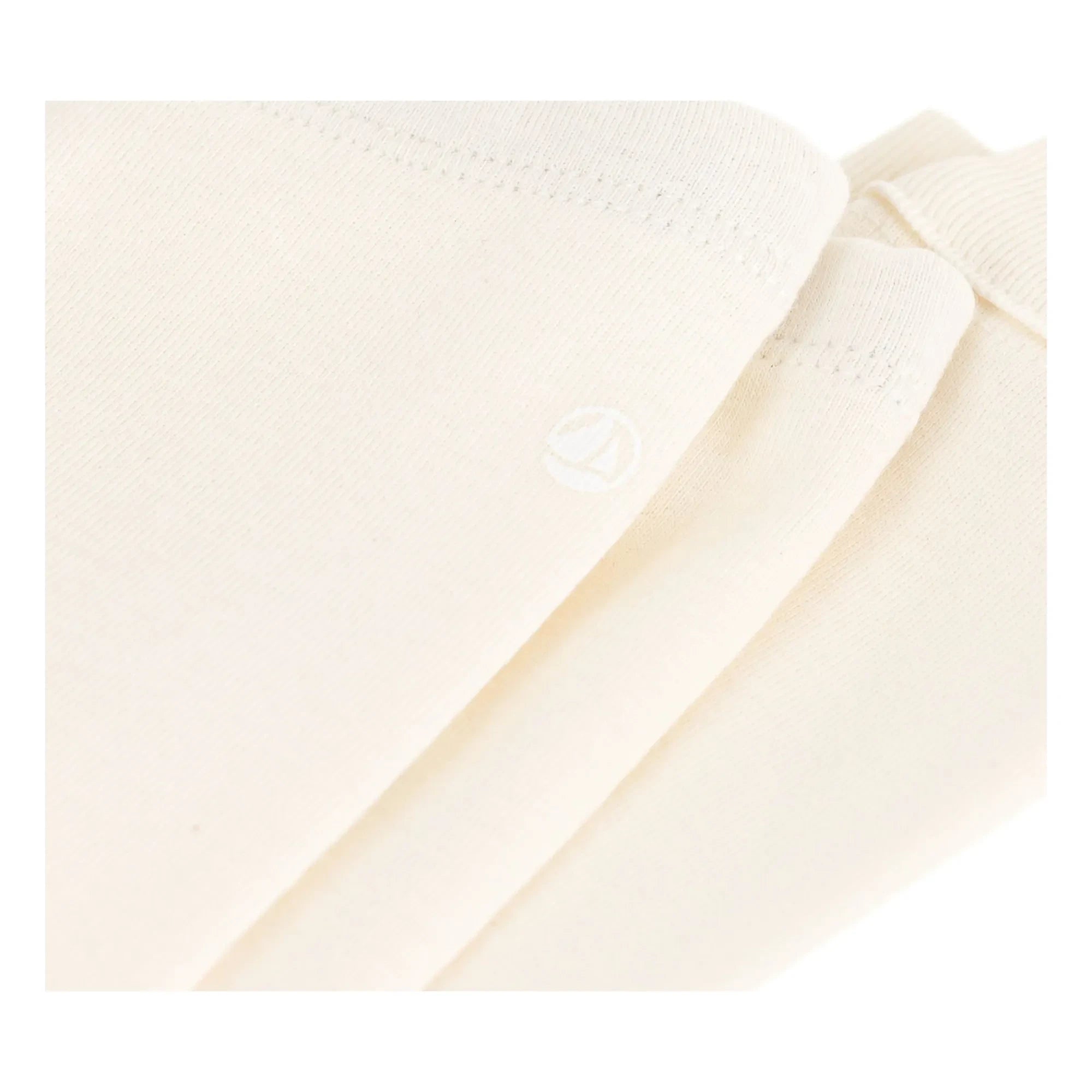 Petit Bateau - Leggings aus Bio-Baumwolle | Ecru