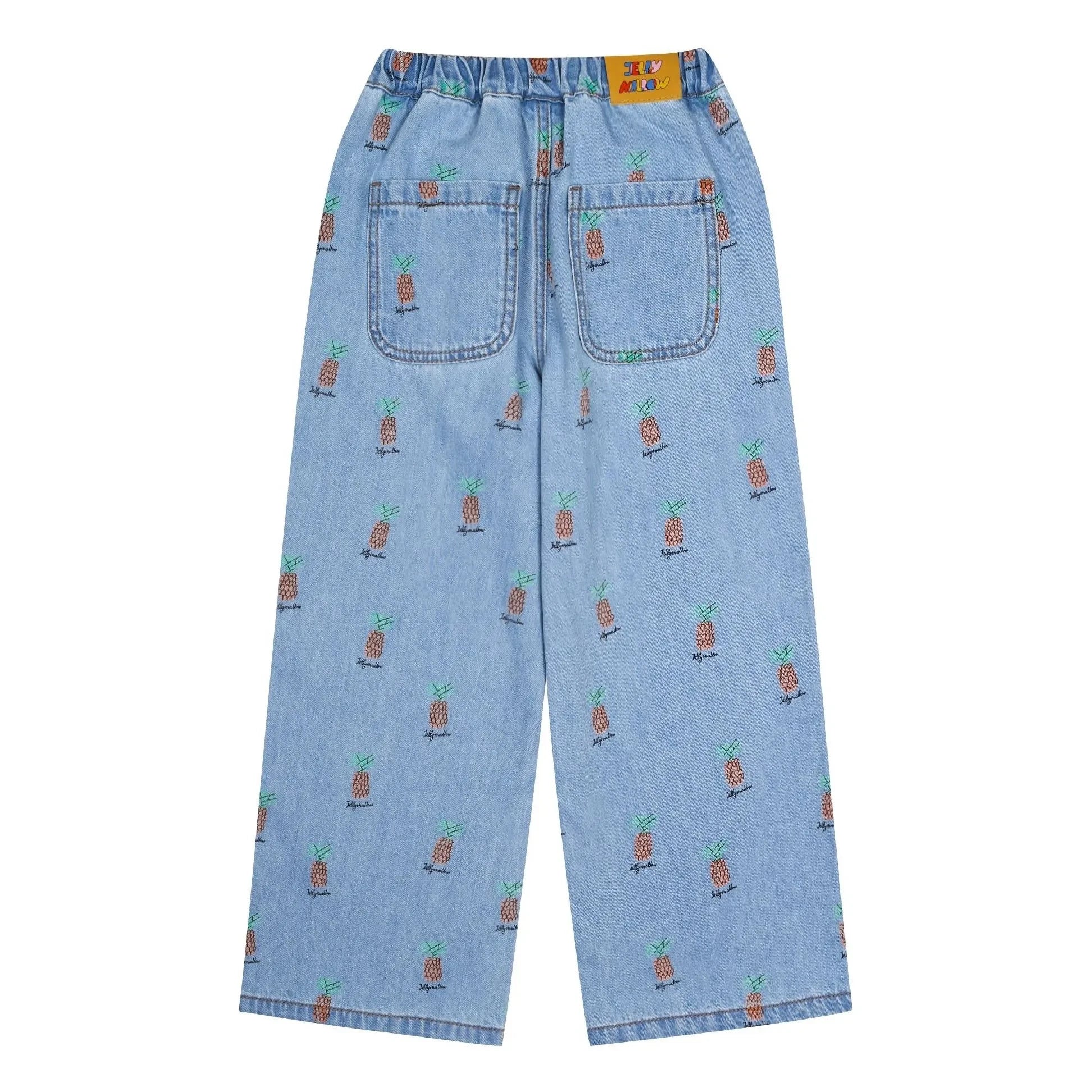 Jelly Mallow - Jean Düz Ananas | Mavi