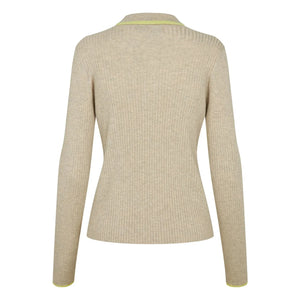 Lollys Laundry – Polo Julio Pullover | Beige