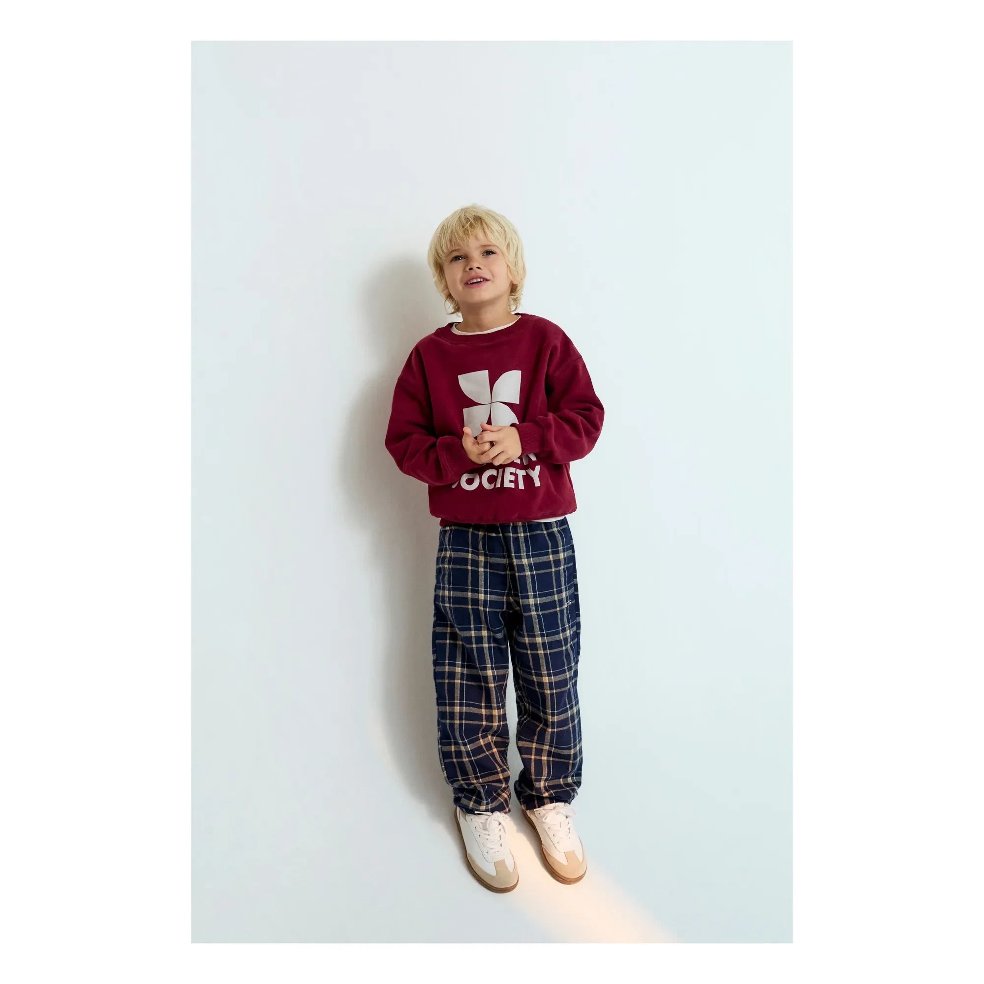 the new society - Sweat Logo | Bordo