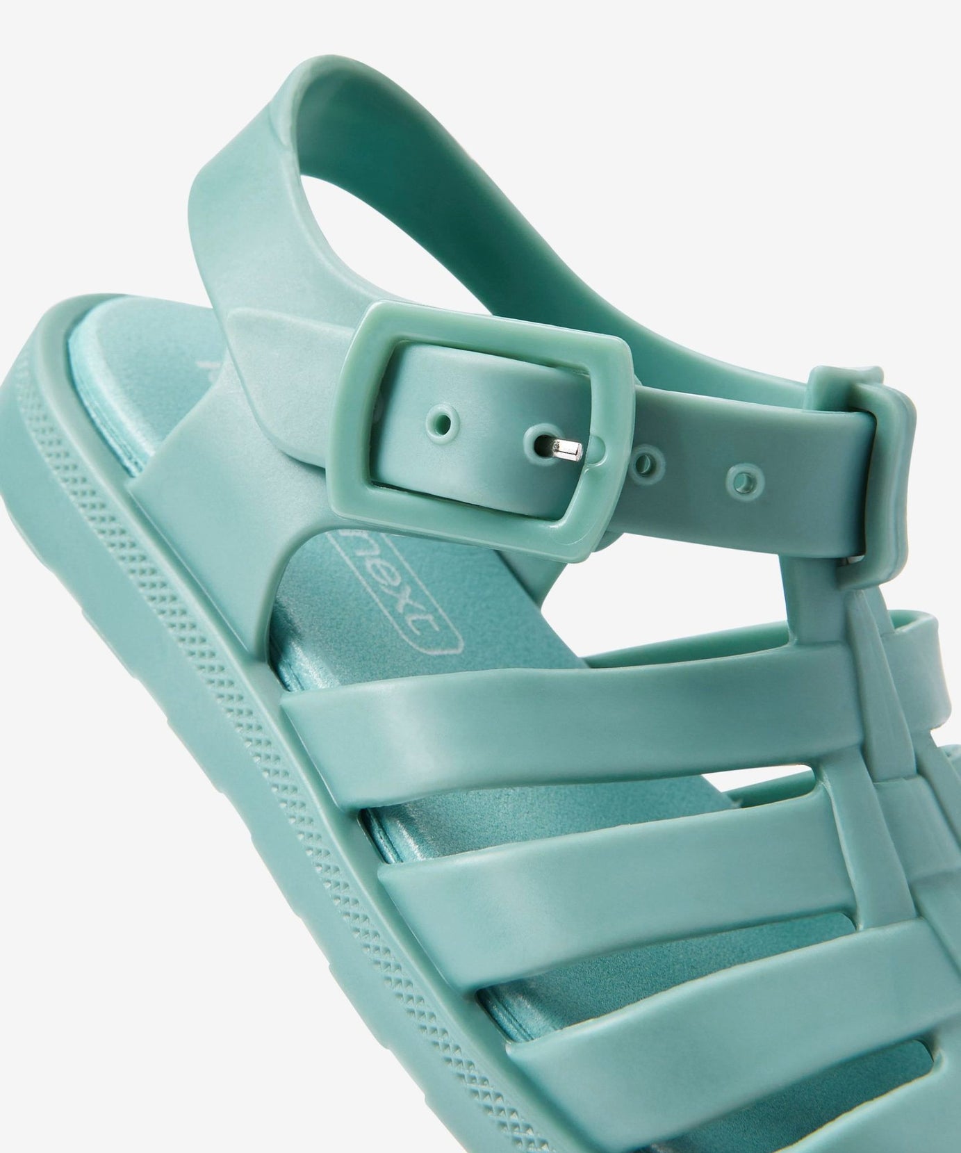 Next - Kız ve Erkek Jöle Jelly Nane Yeşili Sandalet - 28-Dinossi