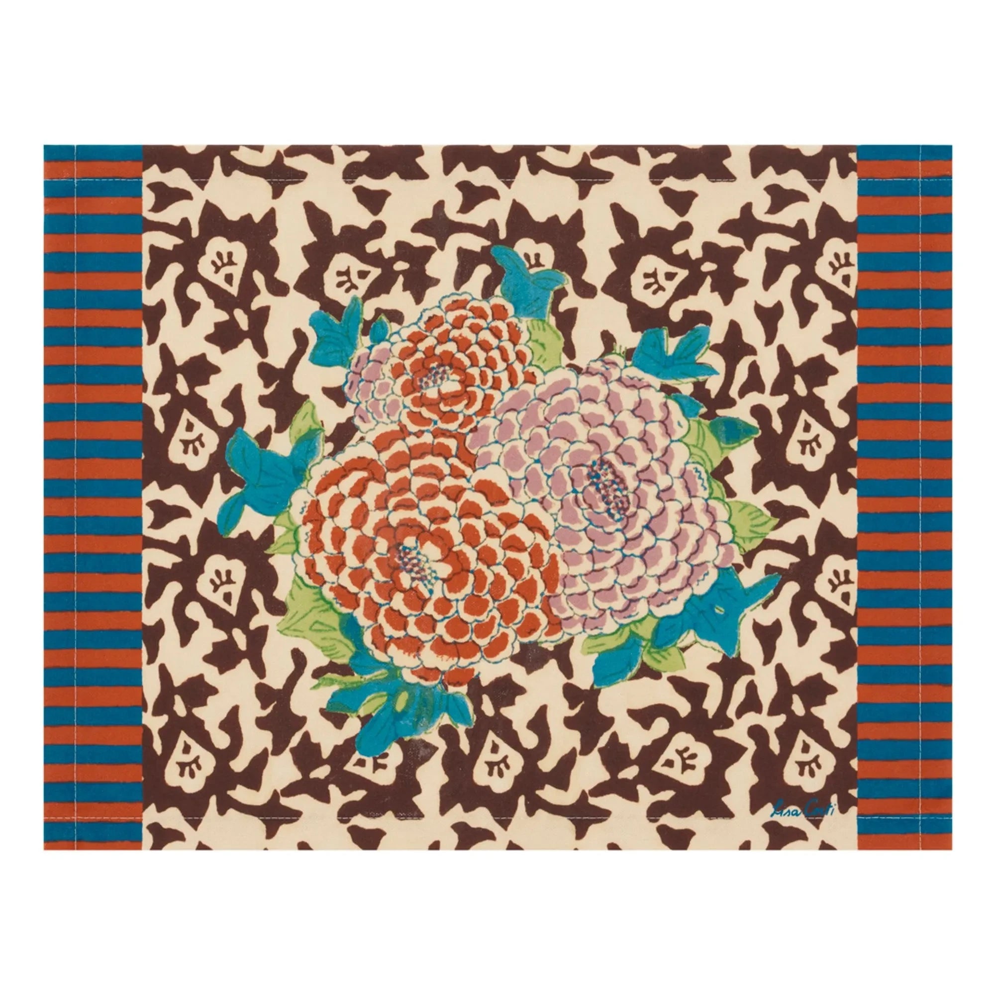Lisa Corti - Arabesque Corolla Tischset
