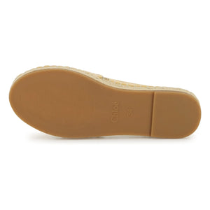 Chloé - Rafya espadriller | Bej