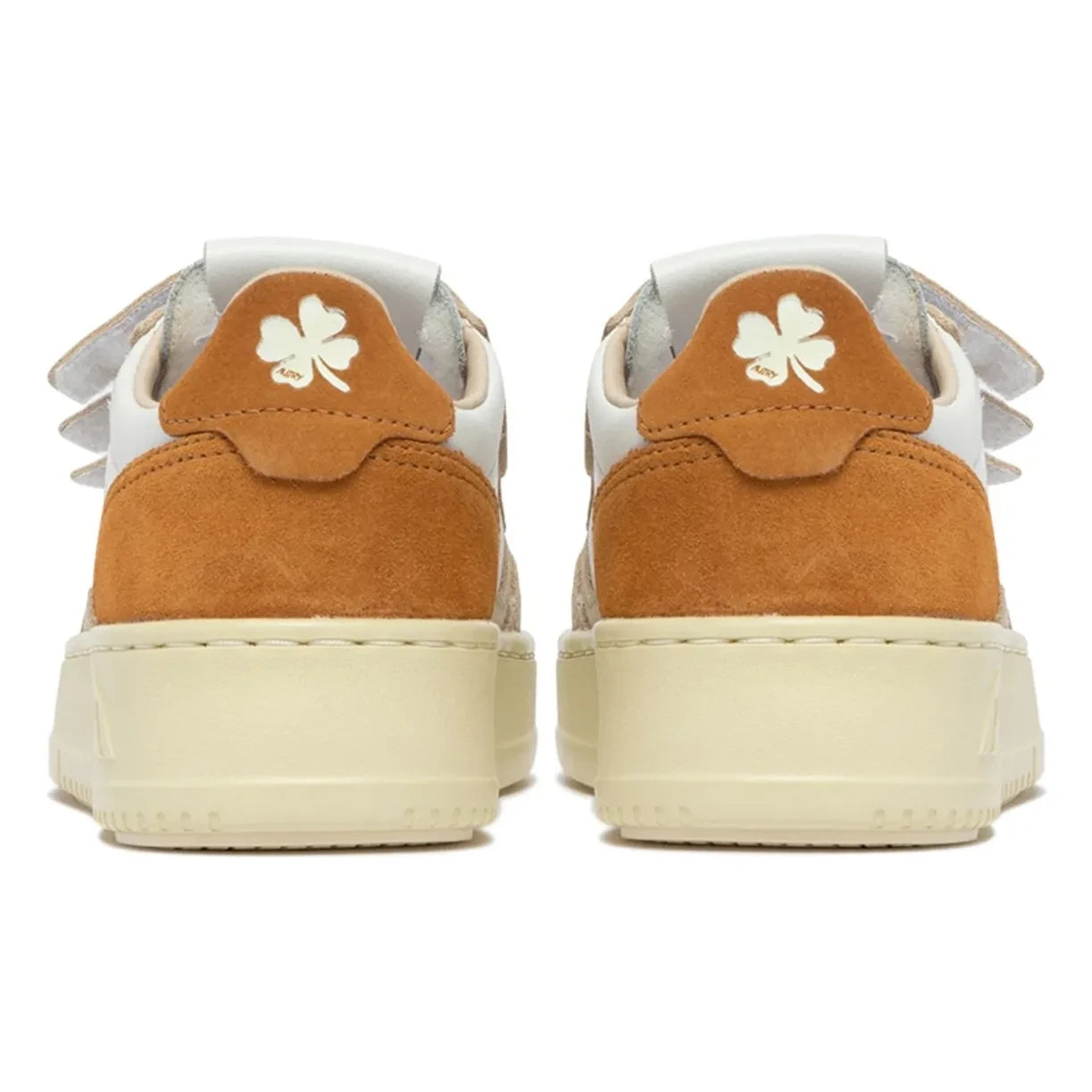 Autry - Kids Kidstripes Low Tricolor Süet Sneakers | Camel
