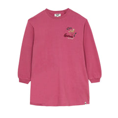 Hundred Pieces - Briona Birds Elbise | Toz Pembe