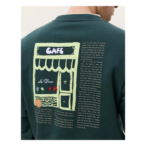 Les Deux - Sweat Café | Koyu yeşil