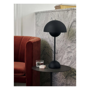 & Tradition - Flowerpot VP3 Masa Lambası, Verner Panton, 1969 | Siyah