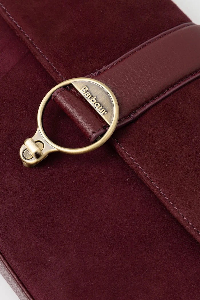 Barbour Rosa Süet Çanta