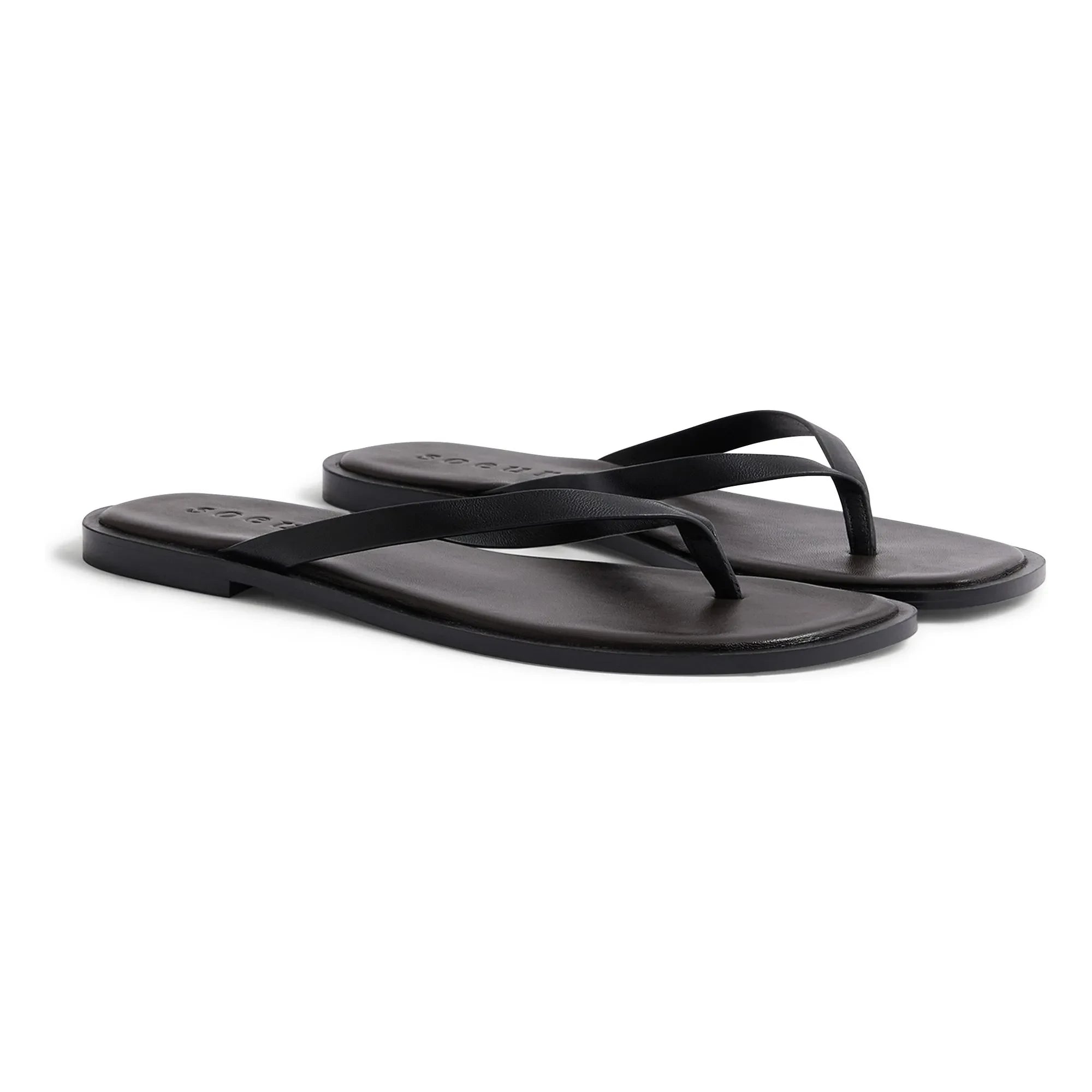 Soeur - Haiku Leder-Sandalen | Schwarz