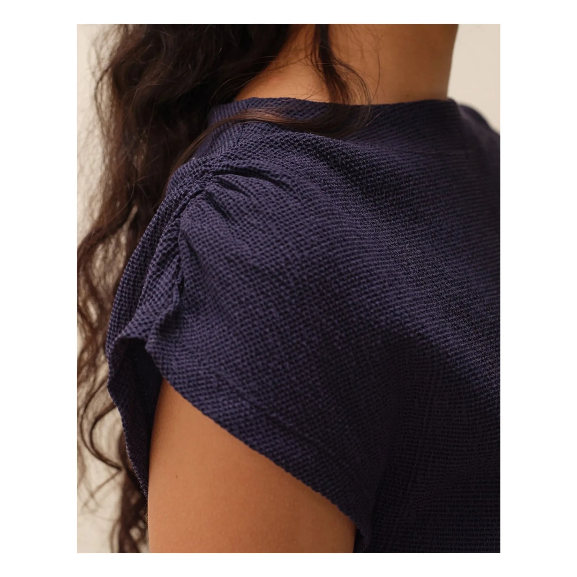 Nitah - Leila Top | Navy Blue