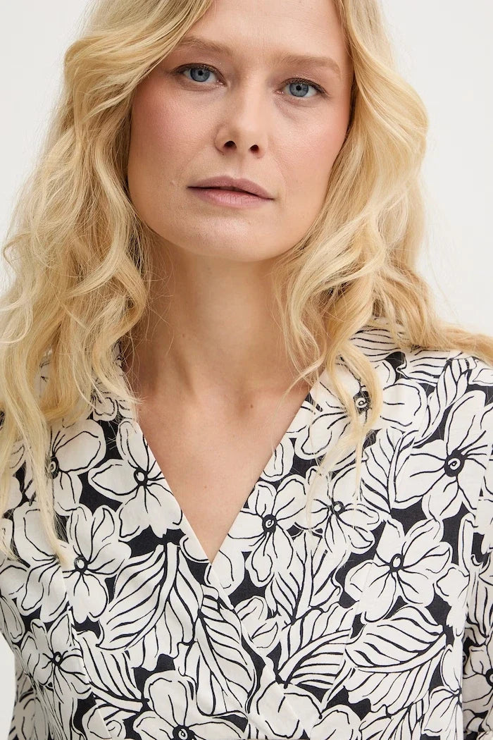 Pamuklu elbise Weekend Max Mara FUOCO