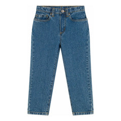 Petit Bateau - Plain Jeans Pants Made from Organic Cotton | Denim Blue