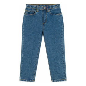Petit Bateau - Plain Jeans Pants Made from Organic Cotton | Denim Blue