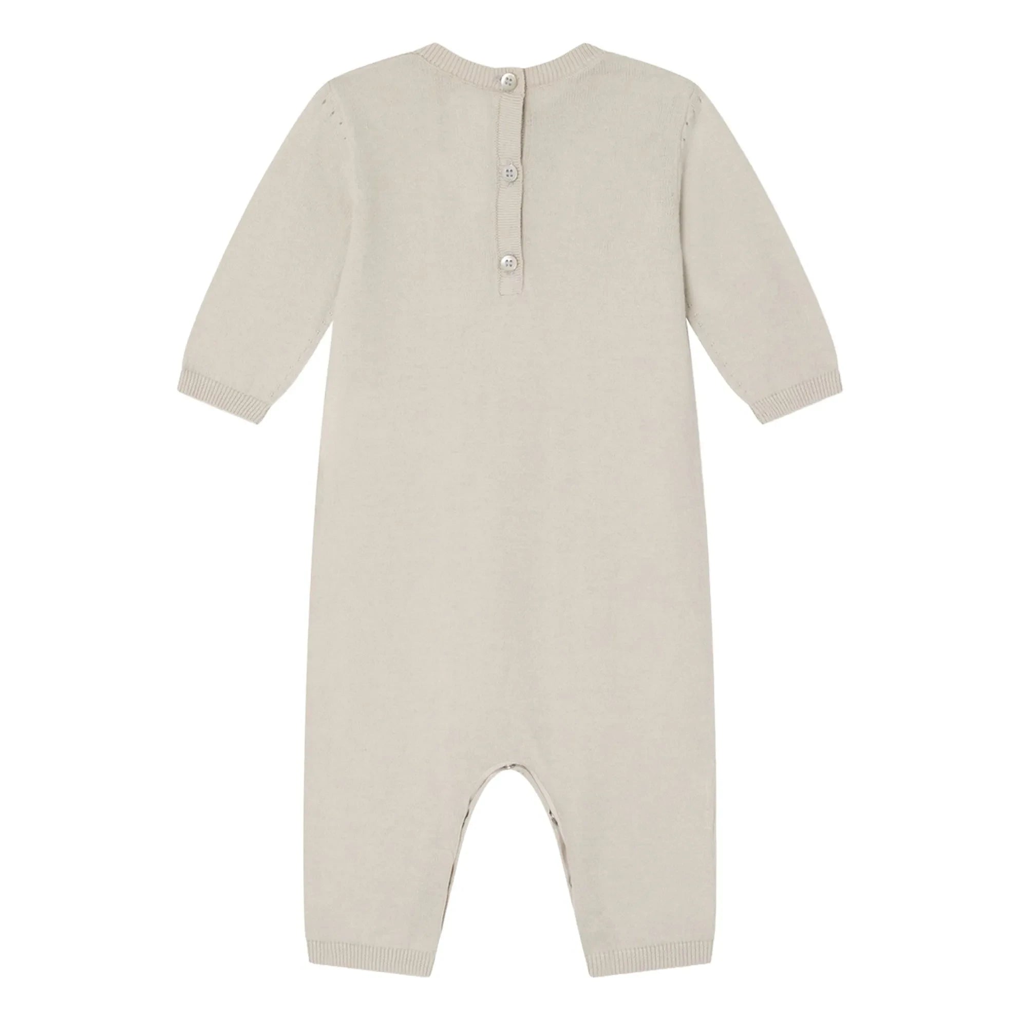 Bonpoint - Atilou Chéri Organic Cotton Romper | Gray