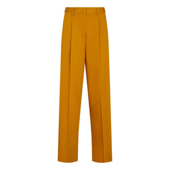 Forte Forte - High-Waisted Trousers | Gold Brown