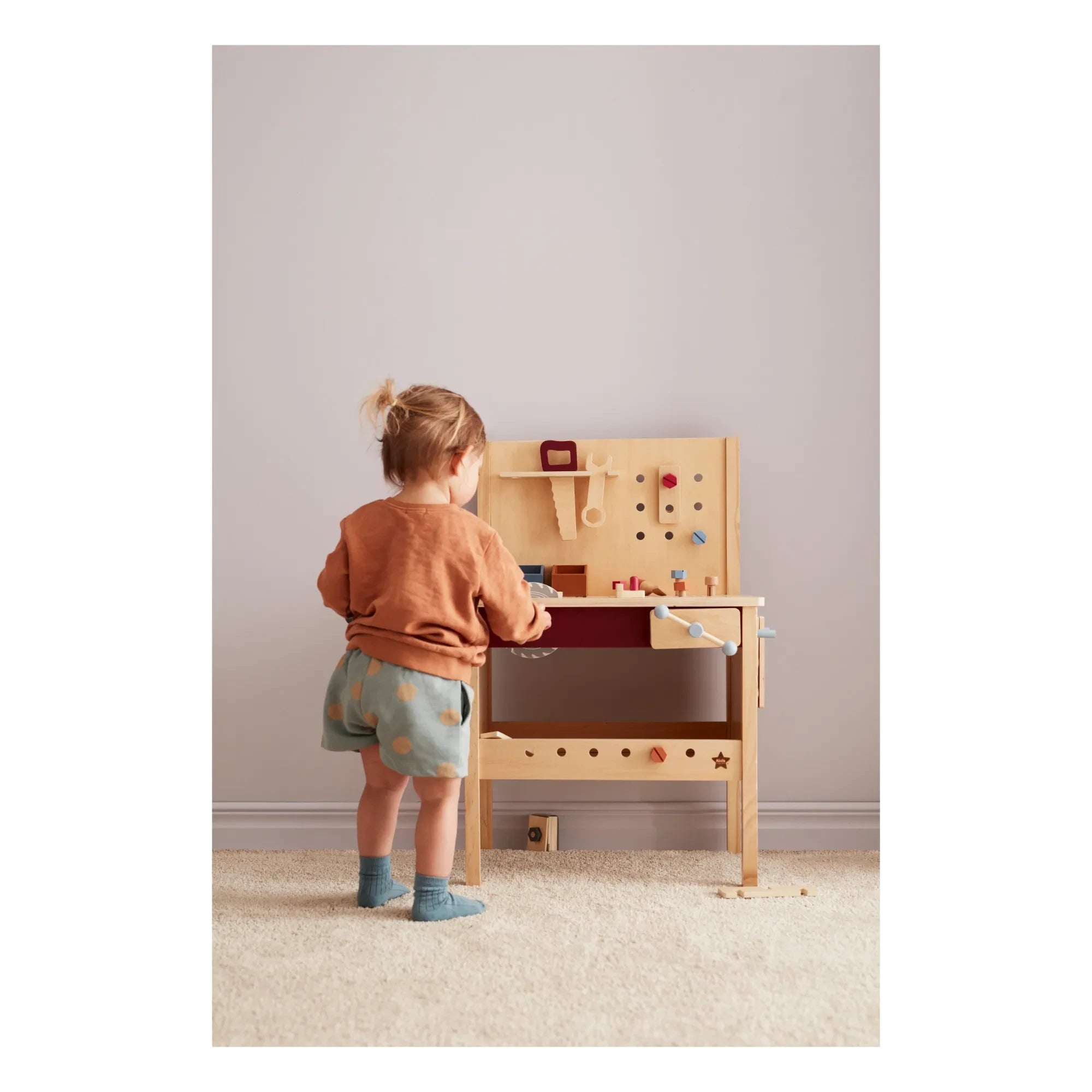Kid's Concept - Werkbank aus Holz und Zubehör