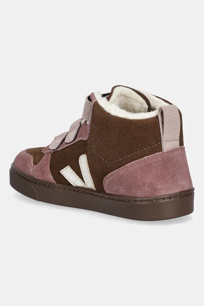 Veja Small V-10 Mid Winter Çocuk Süet Kışlık Ayakkabılar