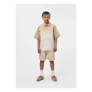 Molo - Richie Gradient Leinenhemd | Beige