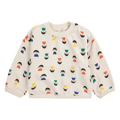 Bobo Choses - Pawn Sweat Organik Pamuk | Ecru