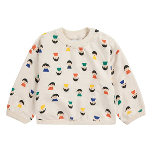Bobo Choses - Pawn Sweat Organik Pamuk | Ecru