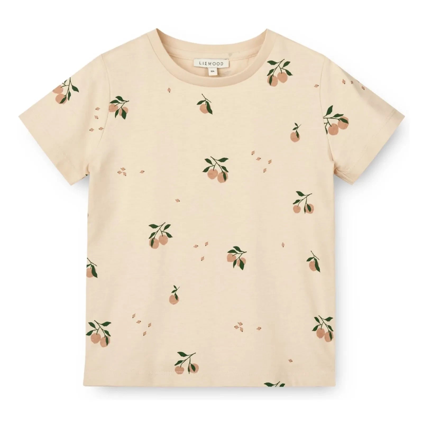 Liewood - Apia Peach Organic Cotton T-Shirt | Ecru