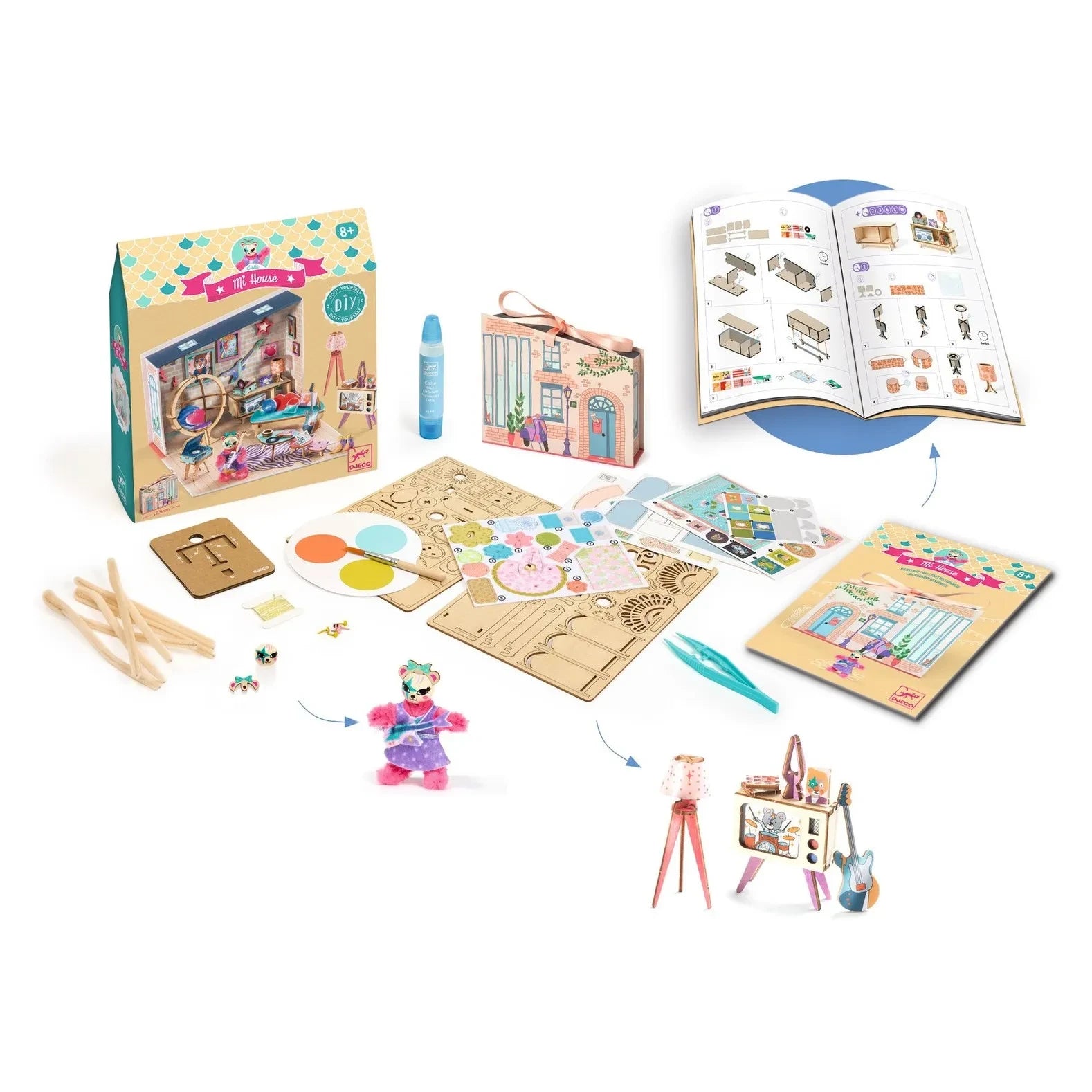 Djeco - DIY Kit - Mi House Stella