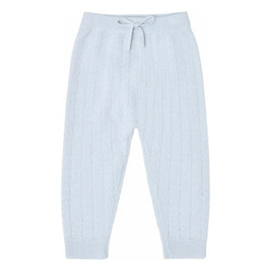 FUB - Zigzag Merino Yün Pantolon | Açık Mavi