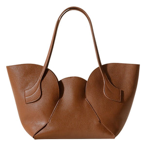 Hereu - Sepal S Bag with Pebbled Leather | Caramel
