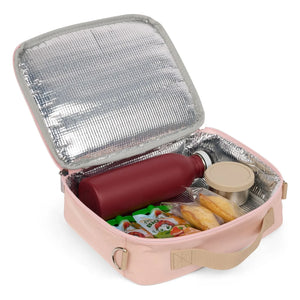 Caramel & Cie - Piliçli Yalıtımlı Öğle Yemeği Çantası | Pudra pembesi